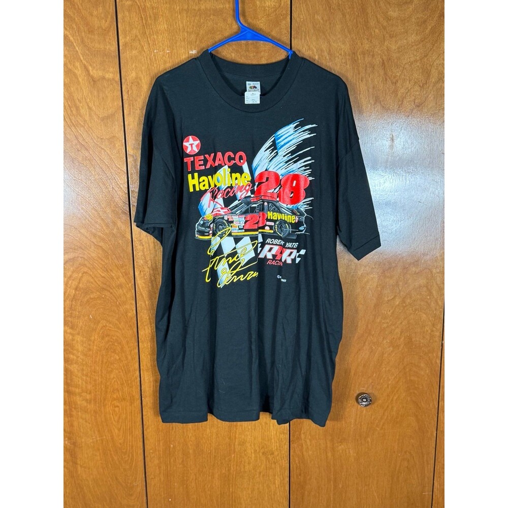 Vintage NOS Ernie Irvan #28‎ Texaco Havoline Racing RYR Shirt XXL USA